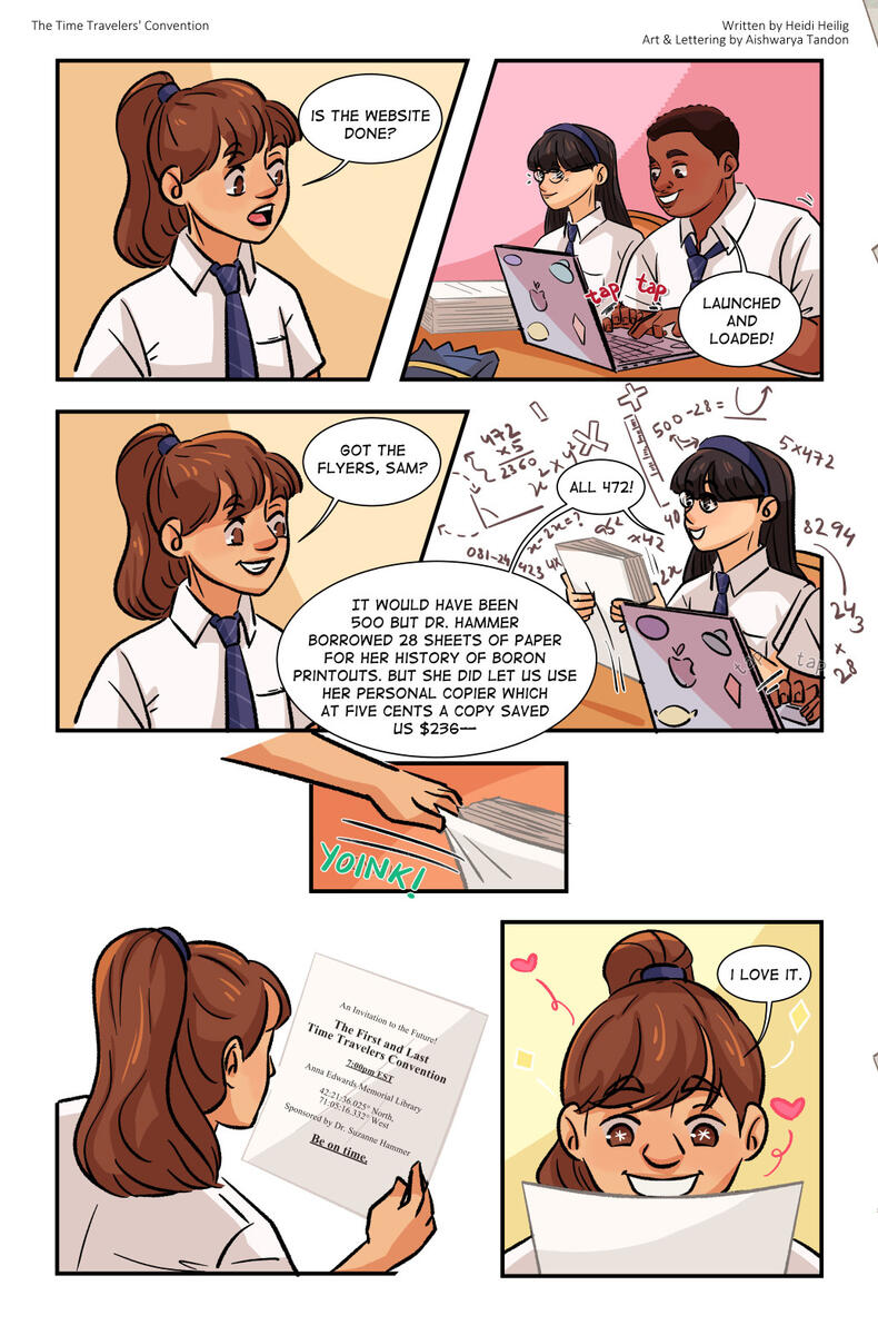 The Time Travelers' Convention P4 The Time Travelers' Convention P4