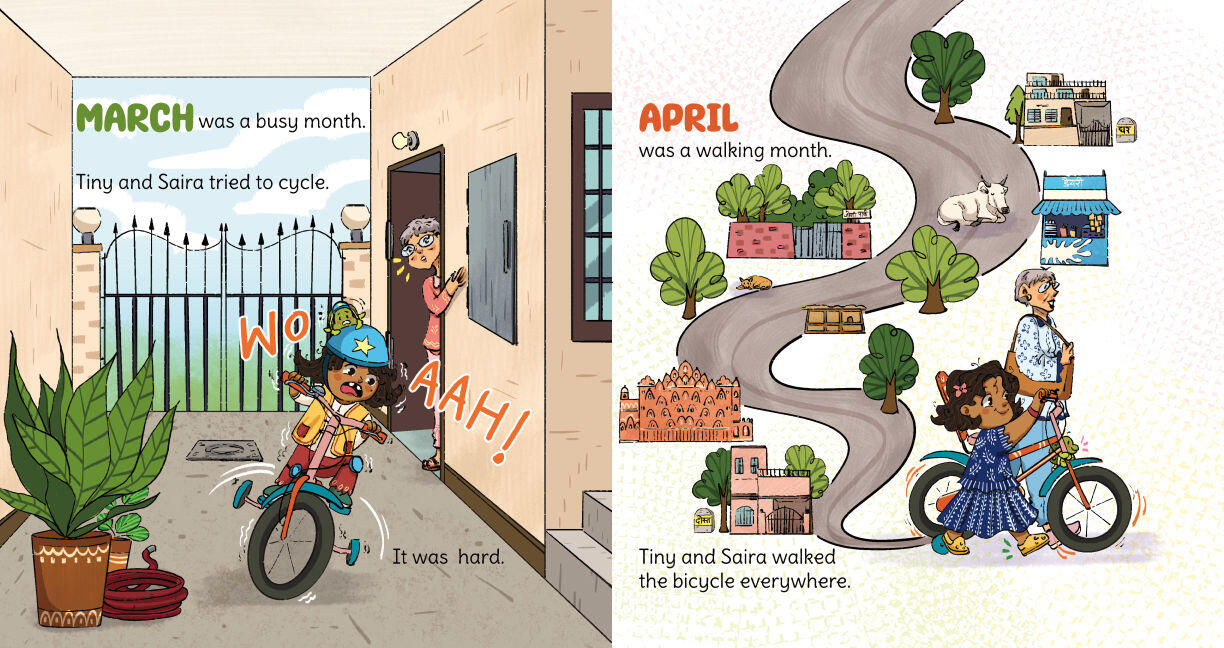 Tiny and Saira's Busy Year P2