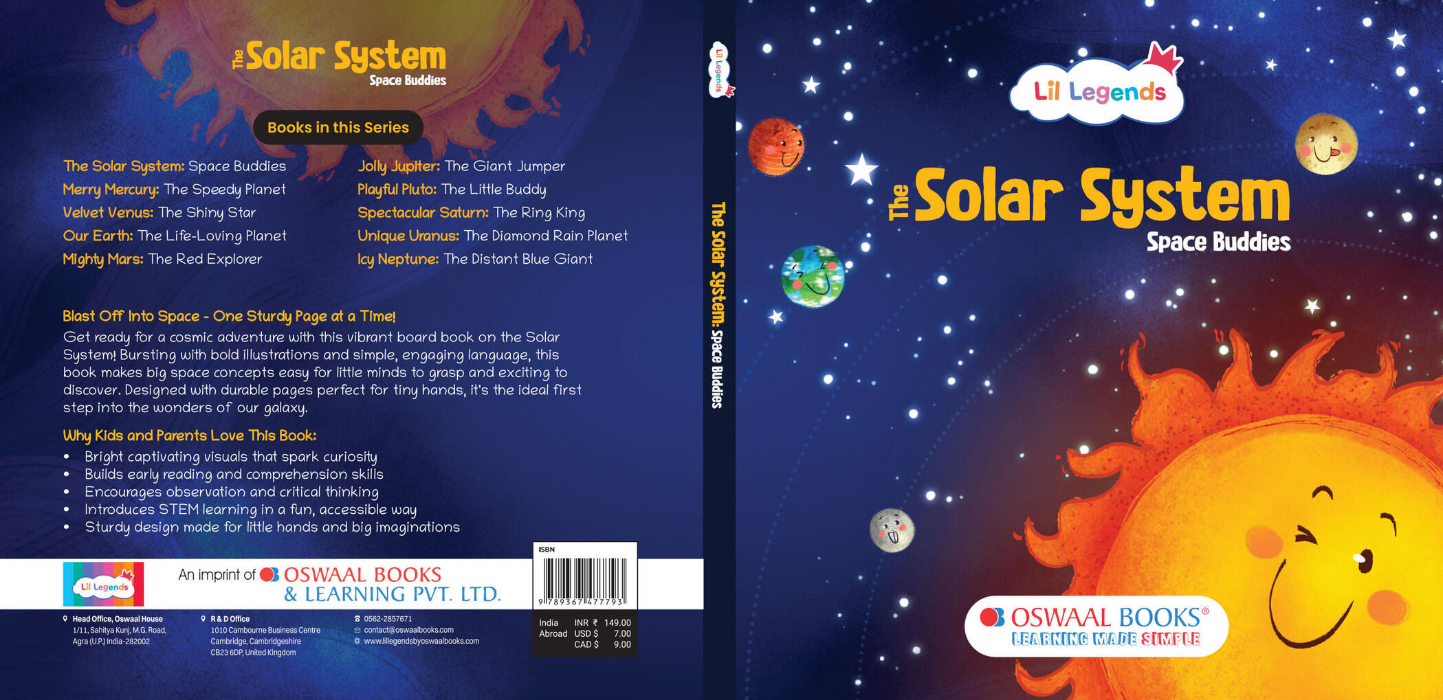 The Solar System: Space Buddies (full cover)